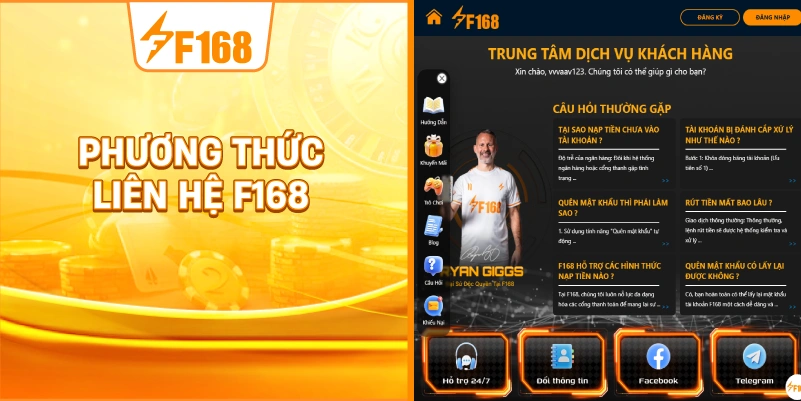 Phương Thức Liên Hệ F168